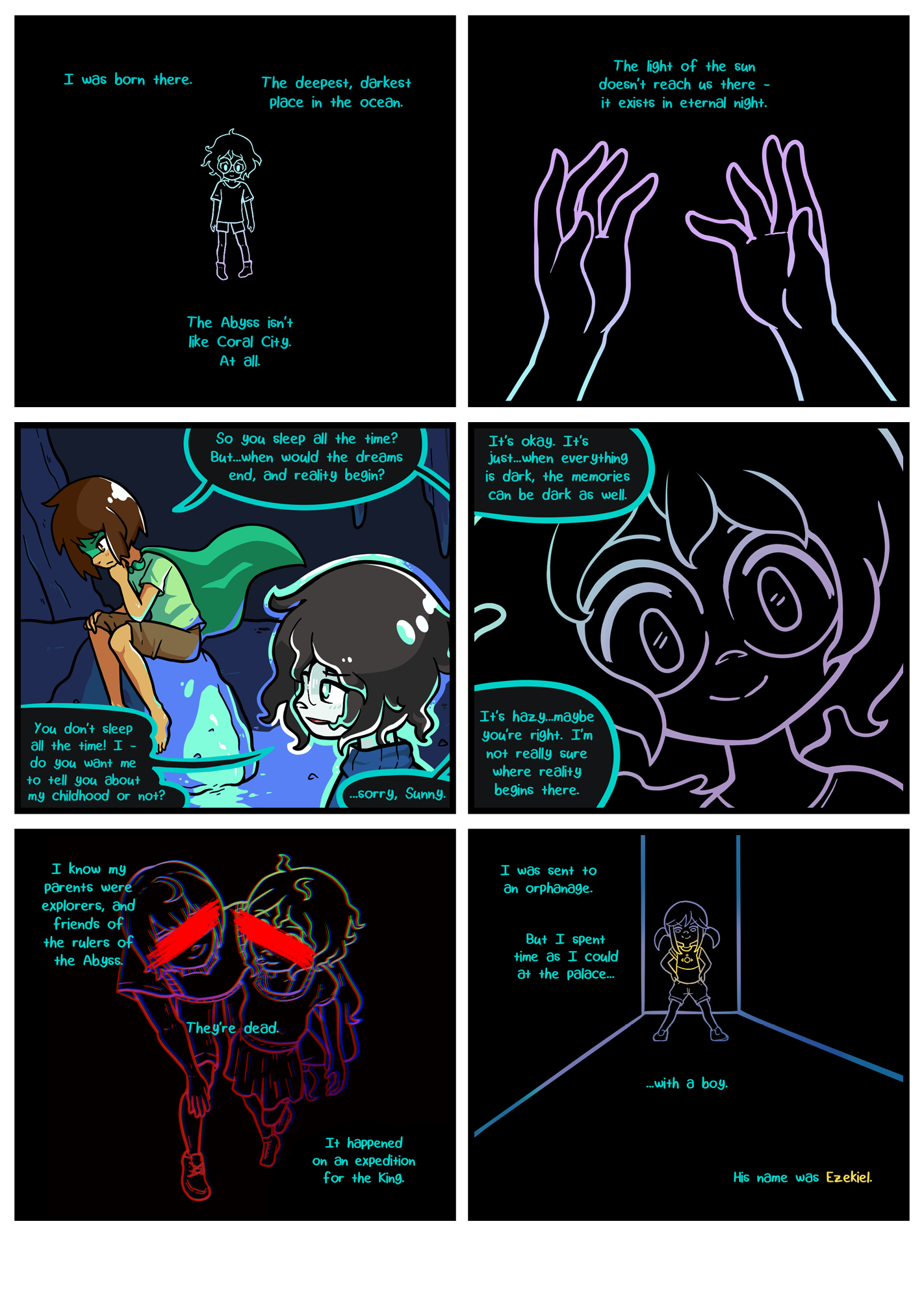 Seasick the underwater adventure comic, chapter 2 page 56 full page