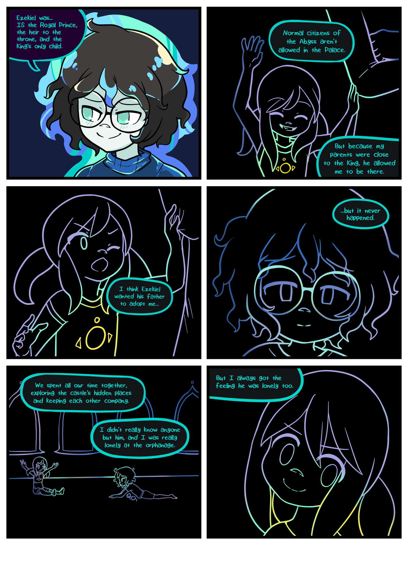 Seasick the underwater adventure comic, chapter 2 page 57 full page