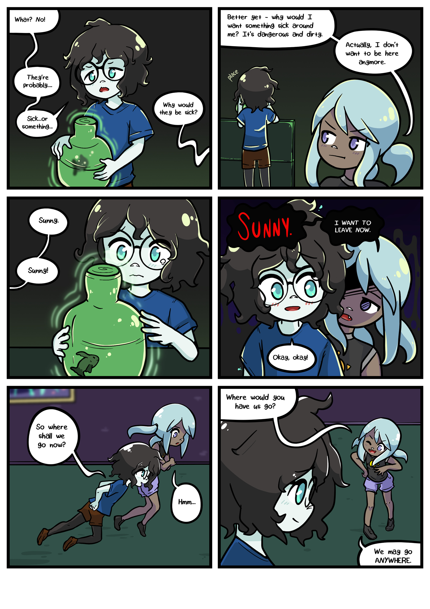 Seasick the underwater adventure comic, chapter 2 page 59 full updated