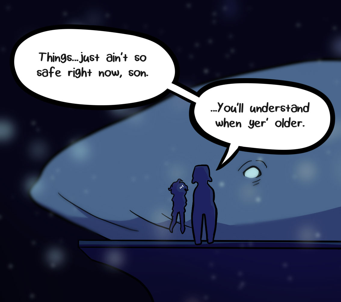 Seasick the underwater adventure comic, chapter 2 page 64 panel 5