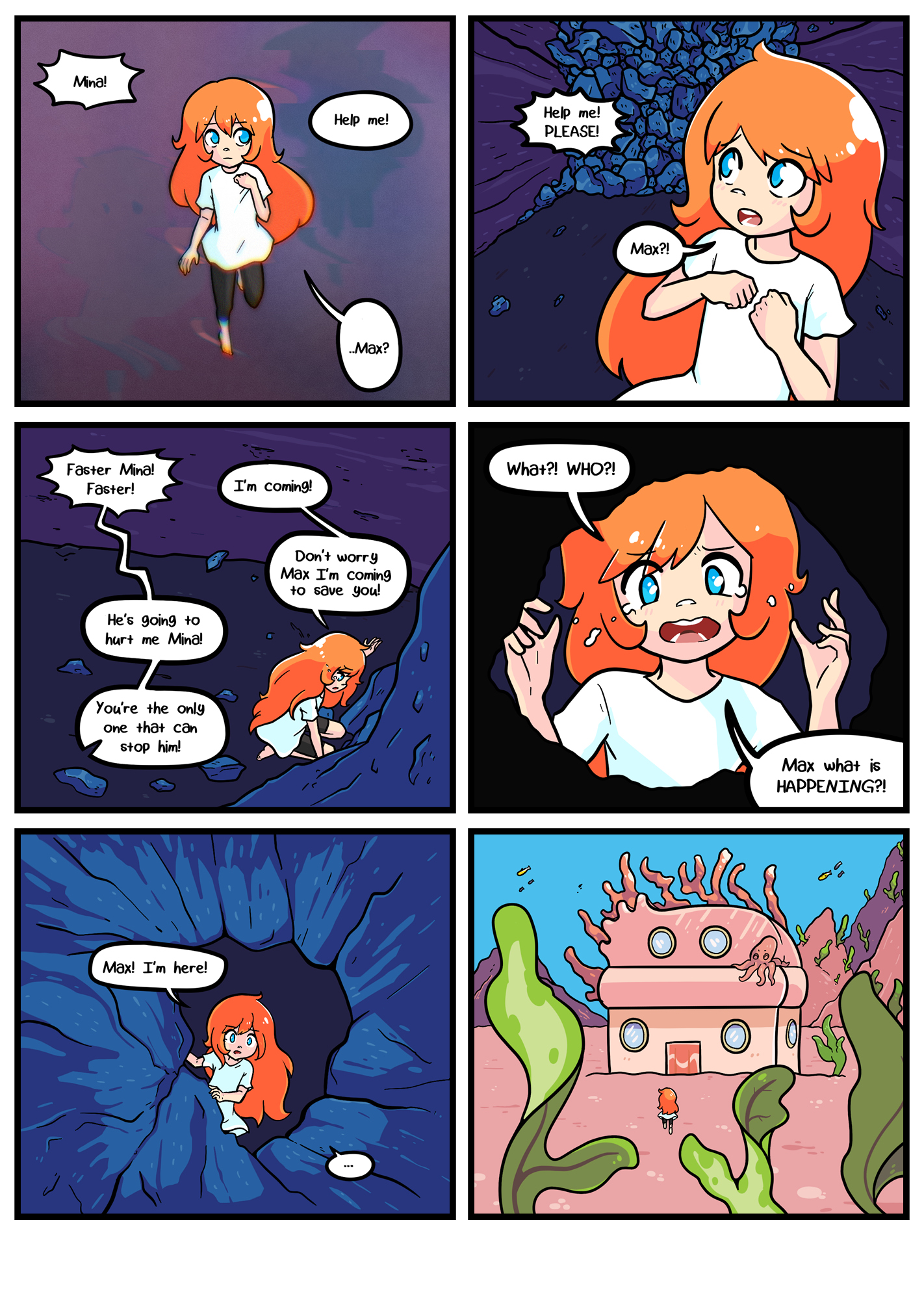 Seasick the underwater adventure comic, chapter 2 page 76 full