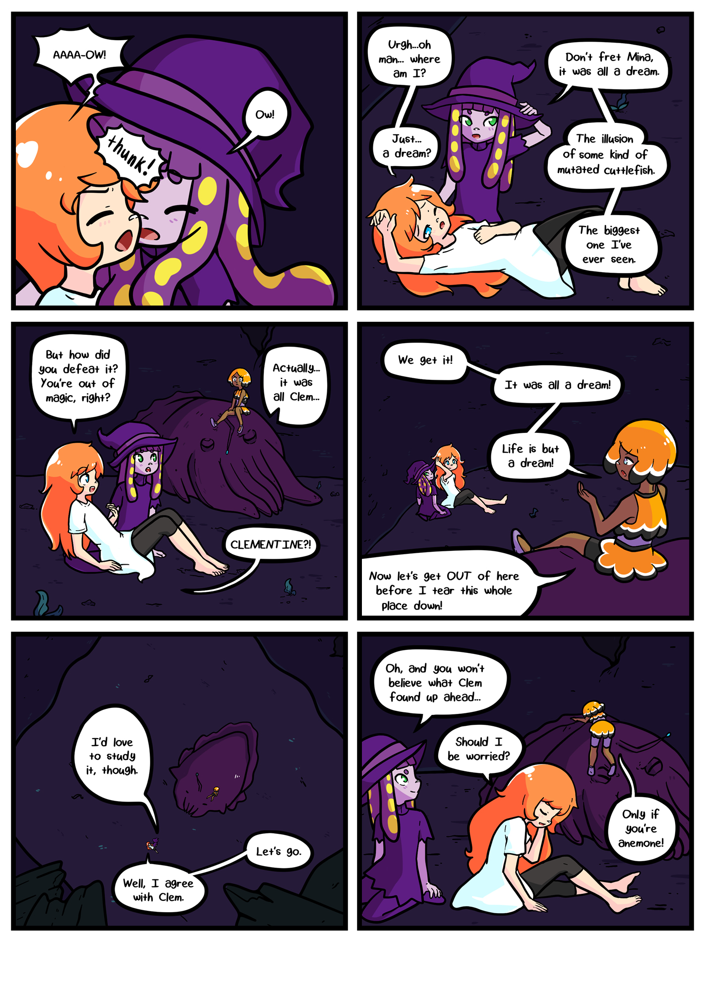 Seasick the underwater adventure comic, chapter 2 page 78 full page
