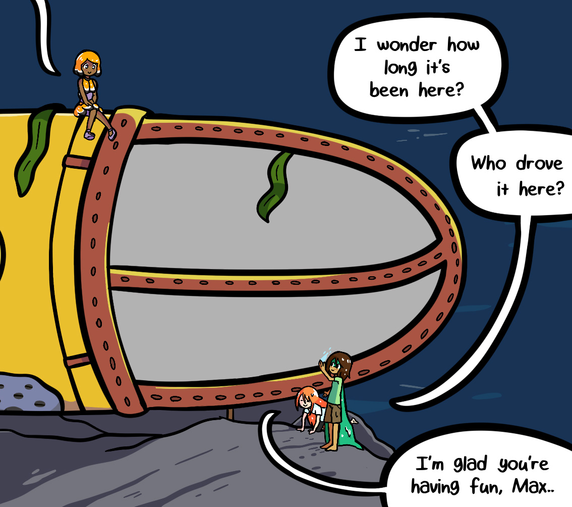 Seasick the underwater adventure comic, chapter 2 page 84 panel 4