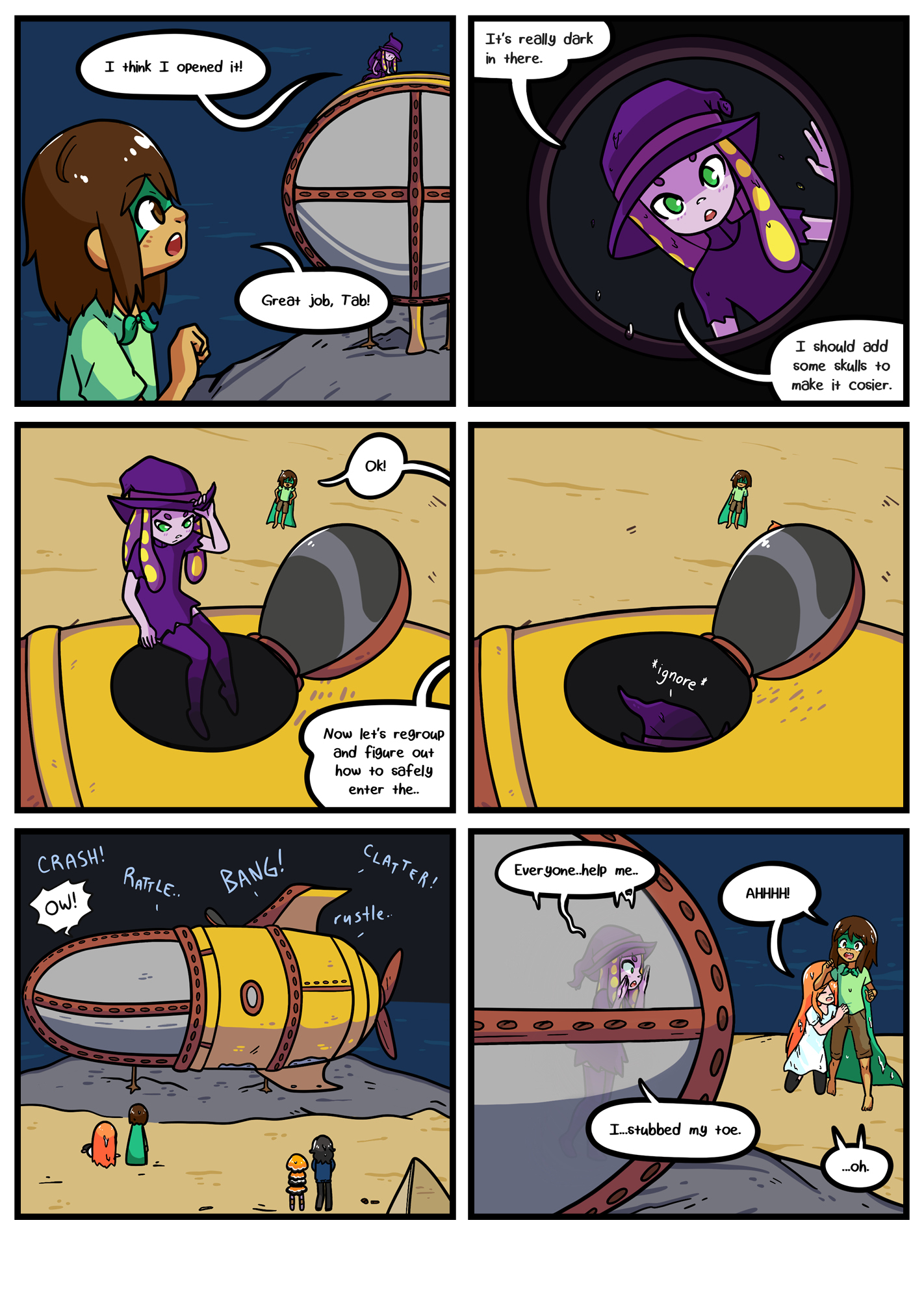 Seasick the underwater adventure comic, chapter 2 page 87 full